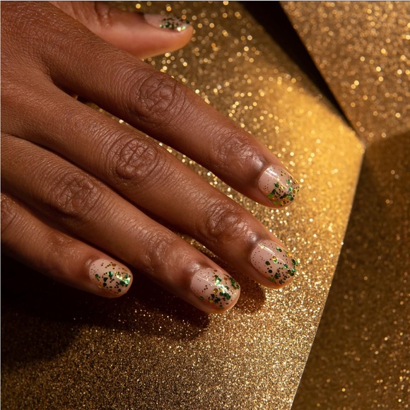 *Retired* Color Street: Total Celt-down | St. Patrick’s Day Green Gold Clear - Picture 6 of 15